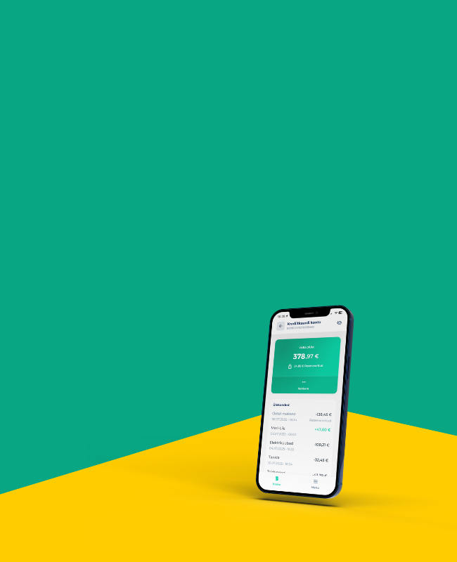 Bigbanki mobiiliäpp 